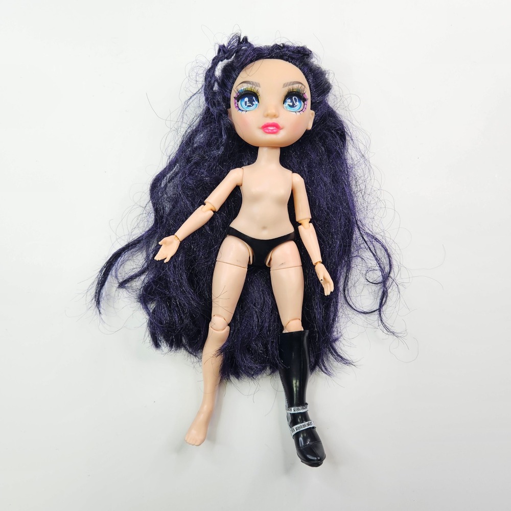 MGA Rainbow High Ainsley Slater Doll Kids 11in Purple Hair Blue Eyes Articulated